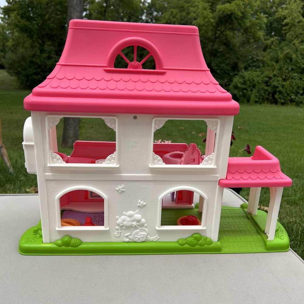 Fisher Price Littleβ People Happy Sounds Home Sweet Home Dollhouse